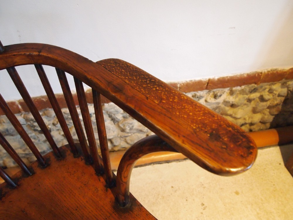 Chair outstanding Victorian Windsor Ash Elm c1840 View VII