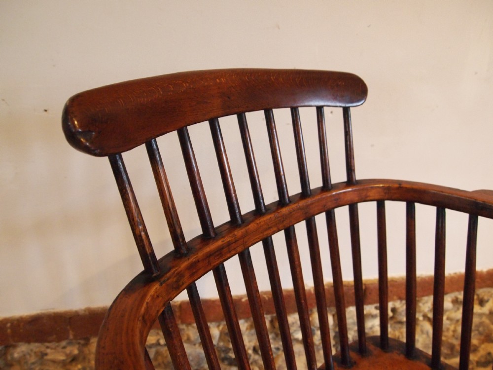 Chair outstanding Victorian Windsor Ash Elm c1840 View XIII
