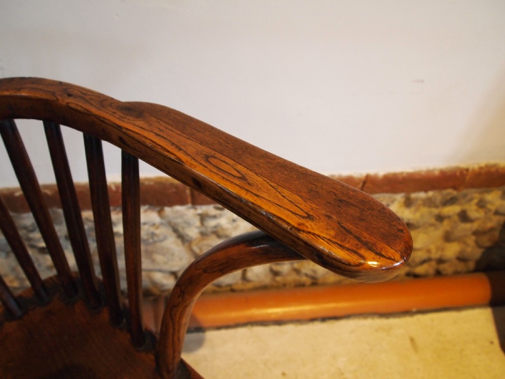 Chair outstanding Victorian Windsor Ash Elm c1840 View II