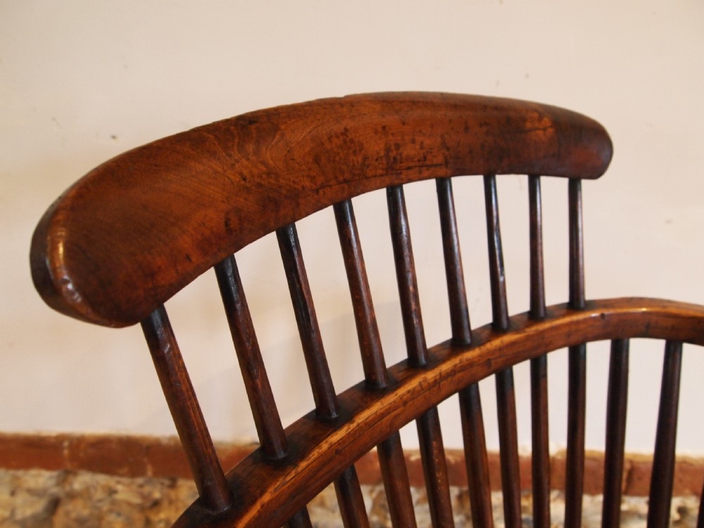 Chair outstanding Victorian Windsor Ash Elm c1840 View VI