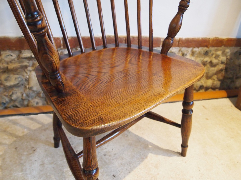 Chair Windsor simple beautiful George III Ash Elm armchair c1800 View VII