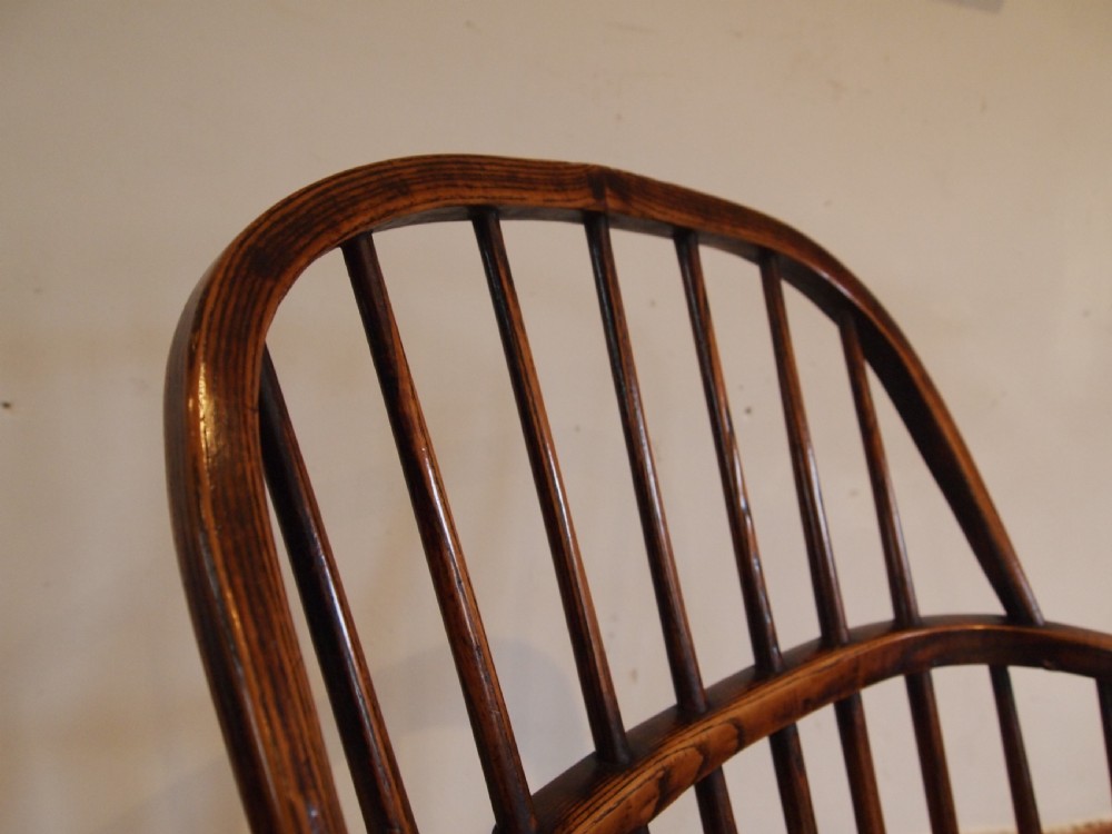Chair Windsor simple beautiful George III Ash Elm armchair c1800 View XI