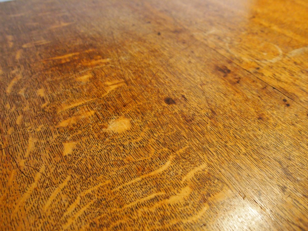 Table refectory dining English Oak great provenance Edwardian c1900 View VI