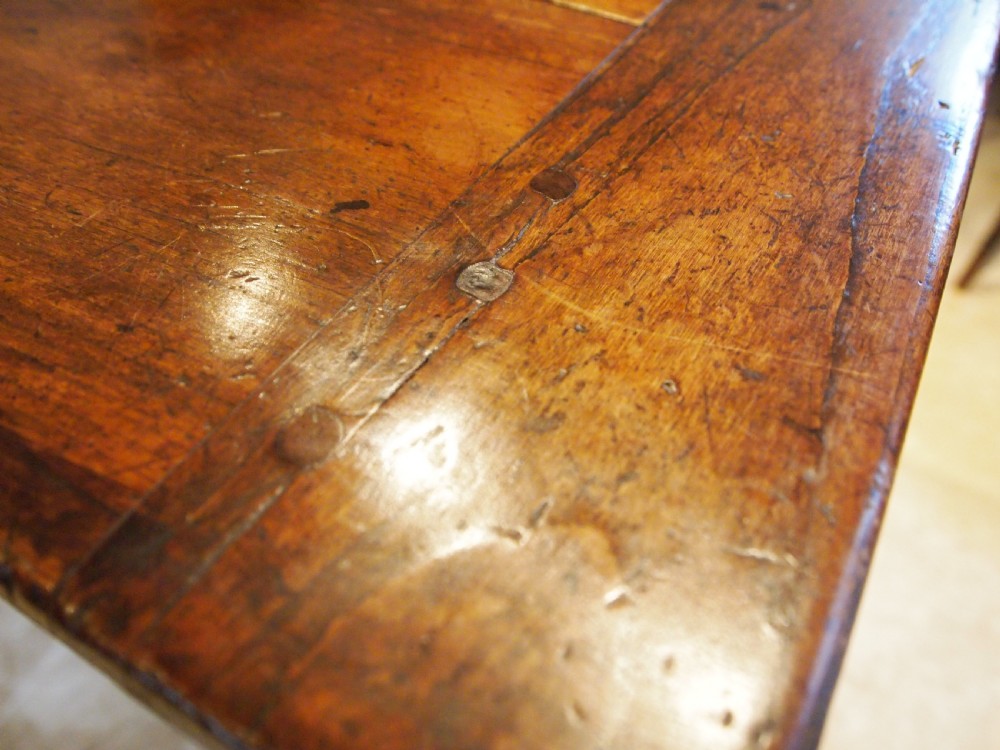 Table refectory French dining farmhouse Cherry wood c1800 View V