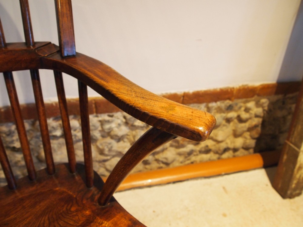 Chair stunning simple Windsor George III Ash Elm c1810 View VI