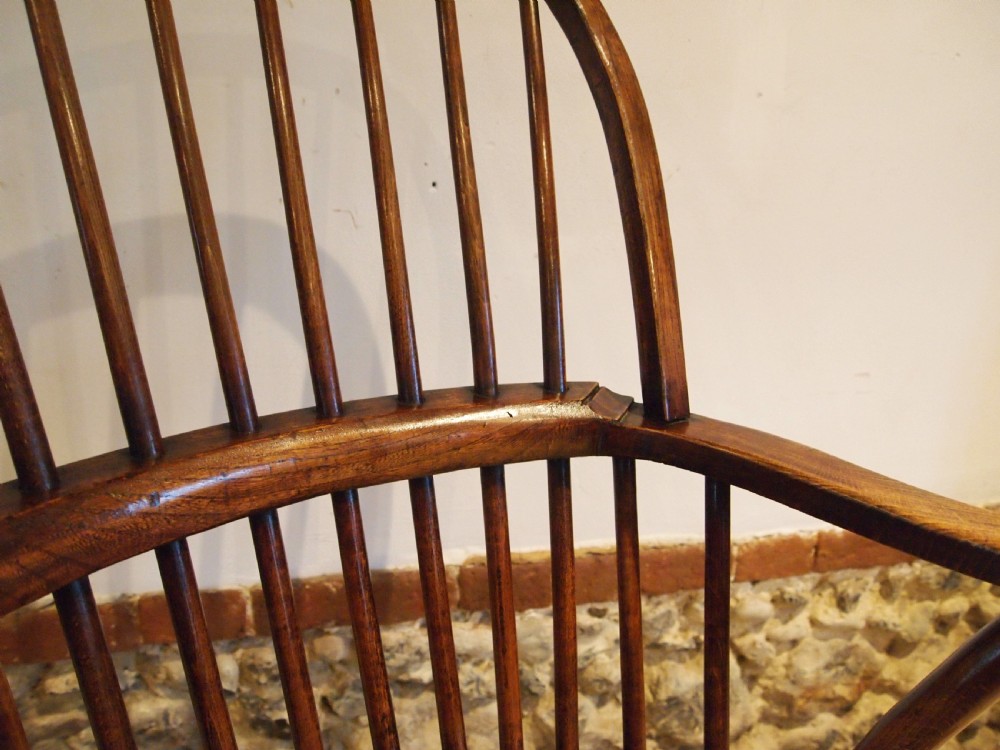 Chair stunning simple Windsor George III Ash Elm c1810 View VIII