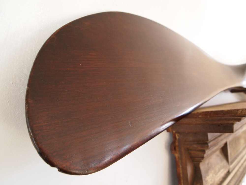 Propeller large decorative Mahogany c1920 View V