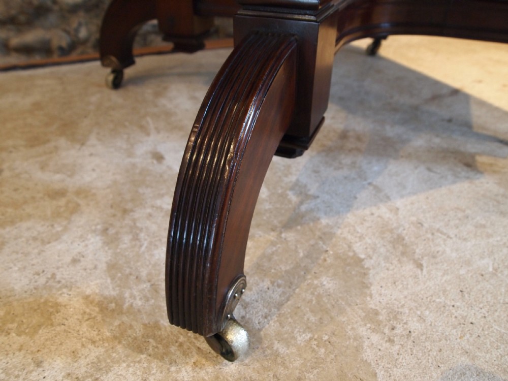 Table V Rare Victorian Walnut Drum or Library Maple and Co c1880 View XII