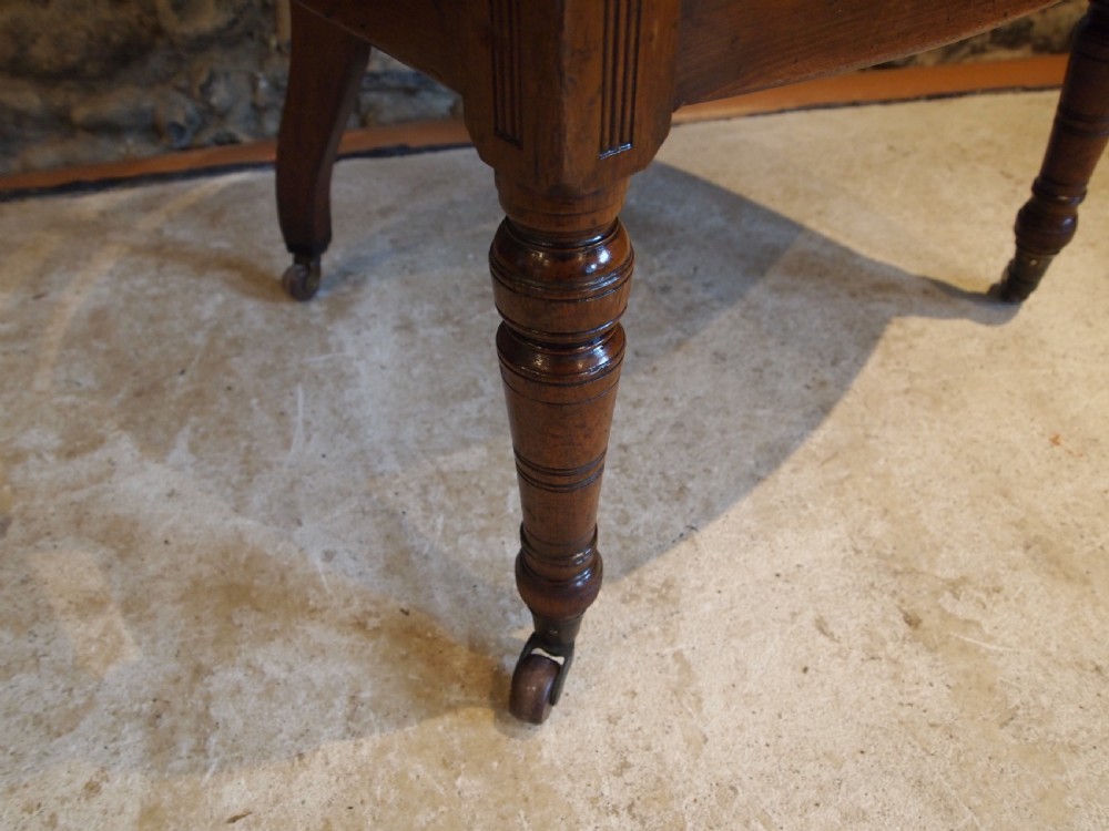 Chair rare Heal & Son Victorian Walnut Desk chair Heals c1880 View X