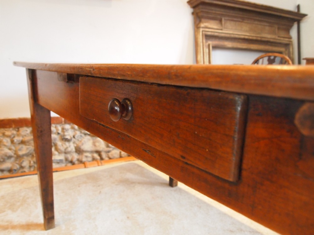 Table stunning French Apple refectory dining farmhouse c1800 View IV
