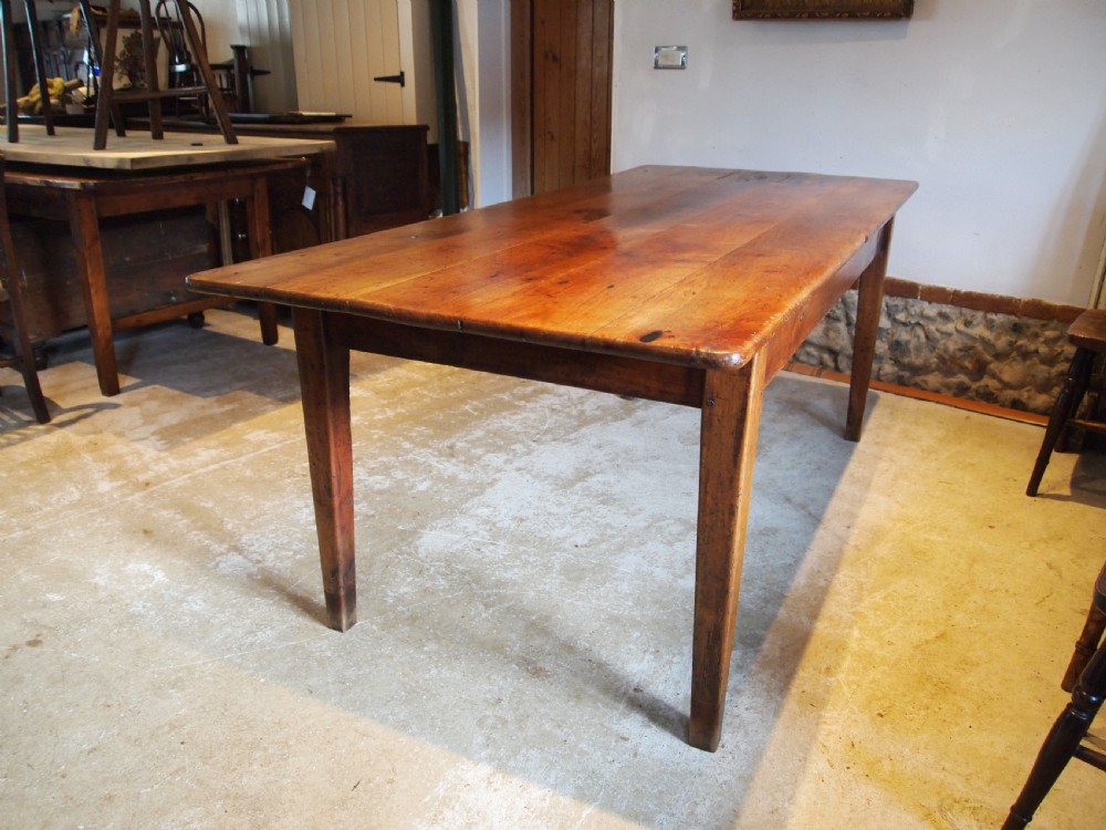 Table stunning French Apple refectory dining farmhouse c1800 View VII