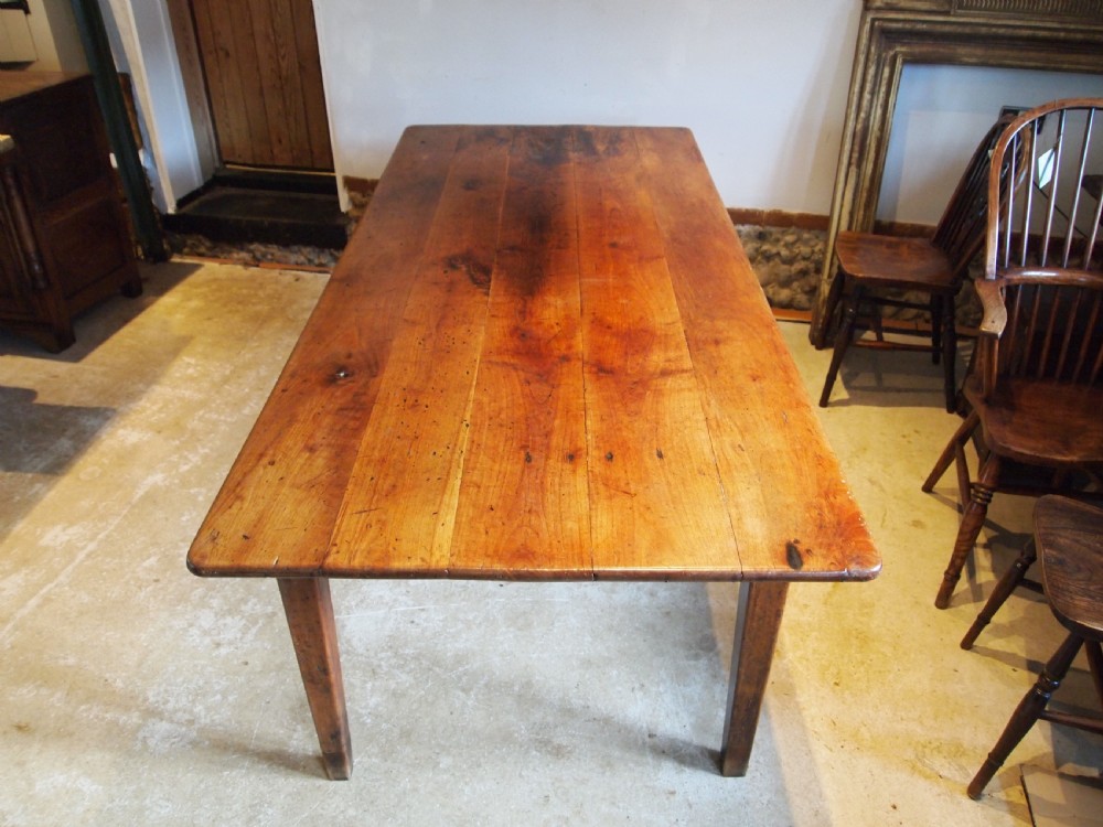 Table stunning French Apple refectory dining farmhouse c1800 View XI