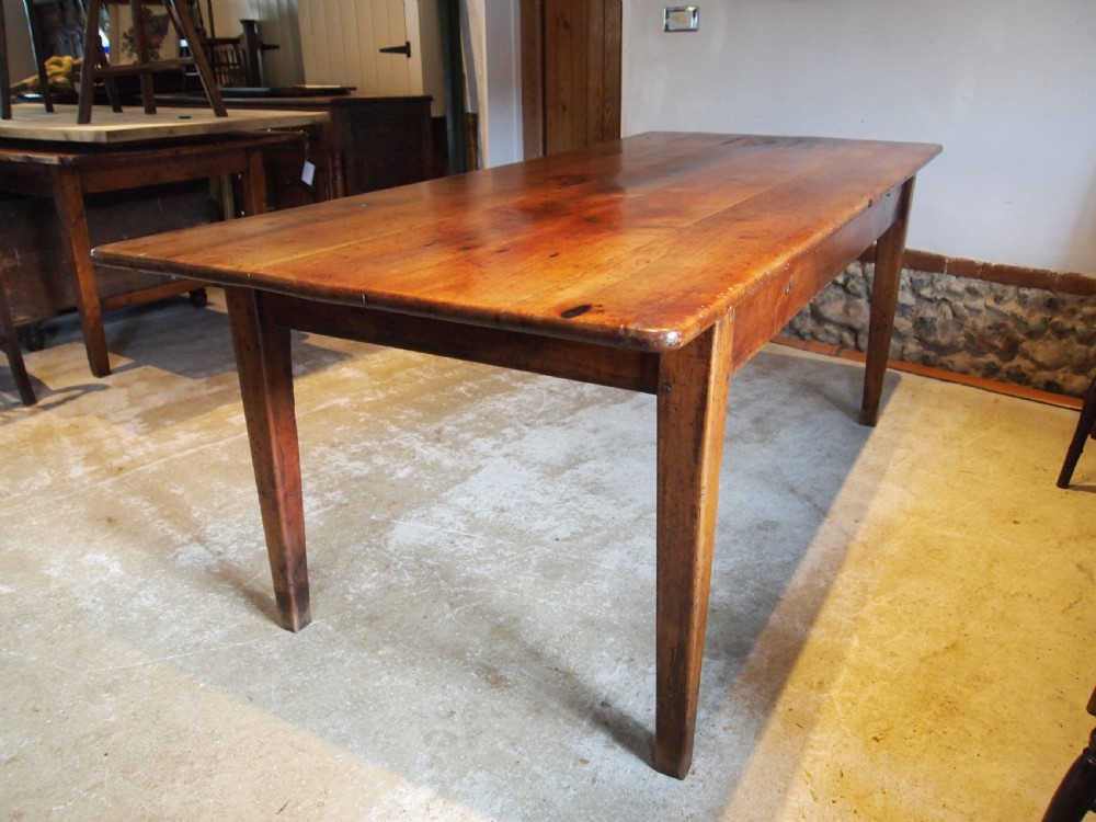 Table stunning French Apple refectory dining farmhouse c1800 View XIII
