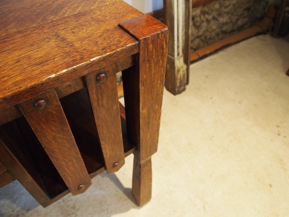 Desk Rare Arts and Crafts Gustav Stickley Oak c1900 View X