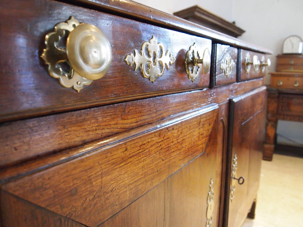 Dresser sideboard stunning French Oak c1740 View VIII