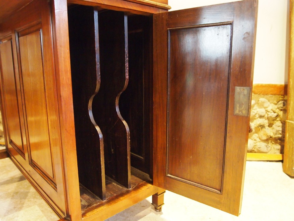 Desk V Rare Arts and Crafts Walnut Davenport c1880 View V