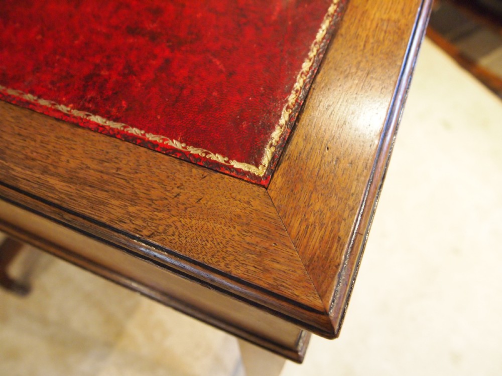 Desk V Rare Arts and Crafts Walnut Davenport c1880 View VIII