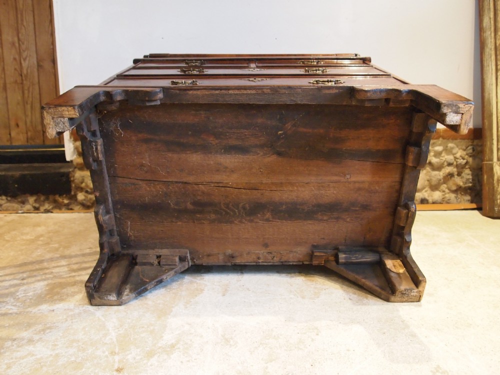 Bureau desk Small outstanding George II Walnut c1740 View VII