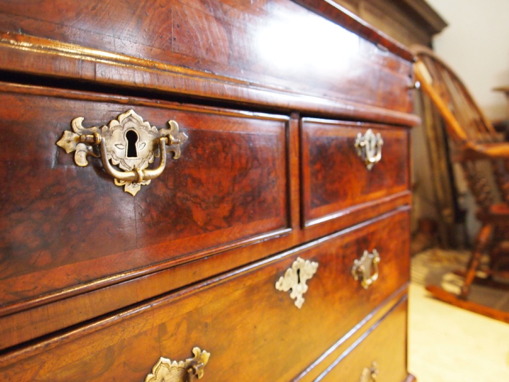Bureau desk Small outstanding George II Walnut c1740 View X
