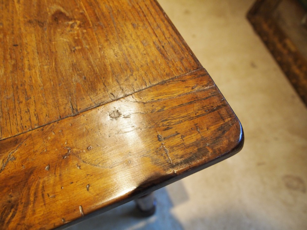 Table stunning Elm refectory farmhouse extending dining c1860 View IX