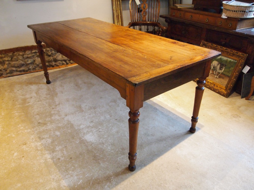 Table stunning Elm refectory farmhouse extending dining c1860 View XIV