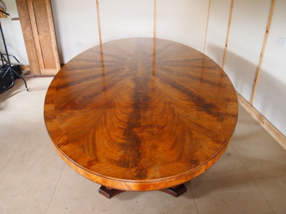 Table dining Boardroom large Edwardian seats 20 Norwich Union c1900 View V