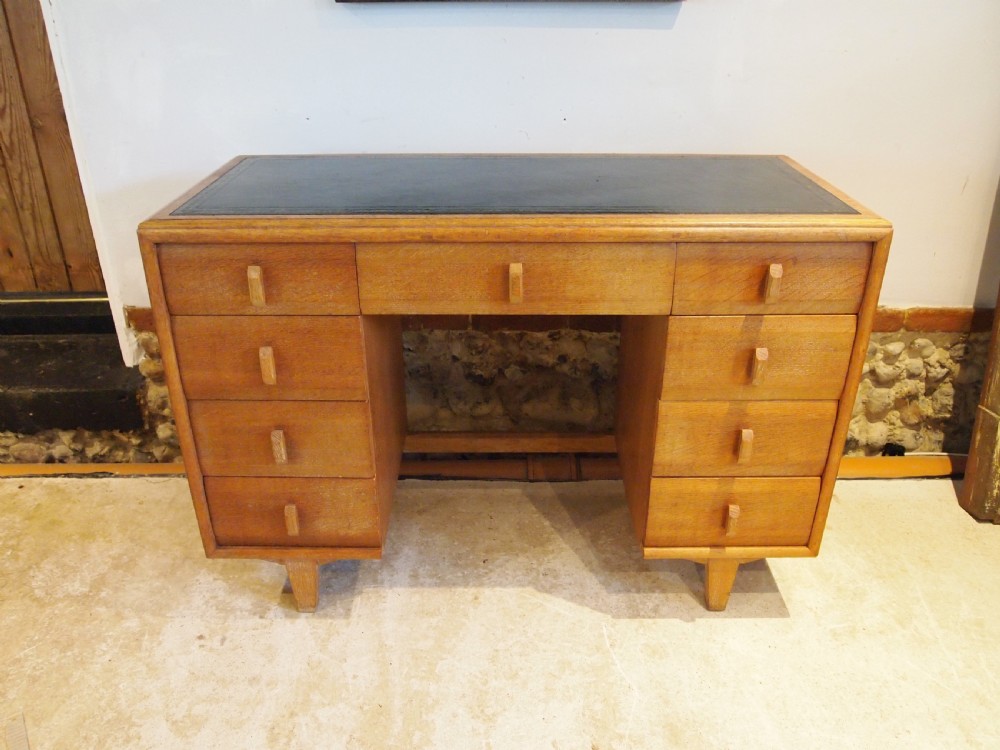 Desk Heals of London Oak c1930