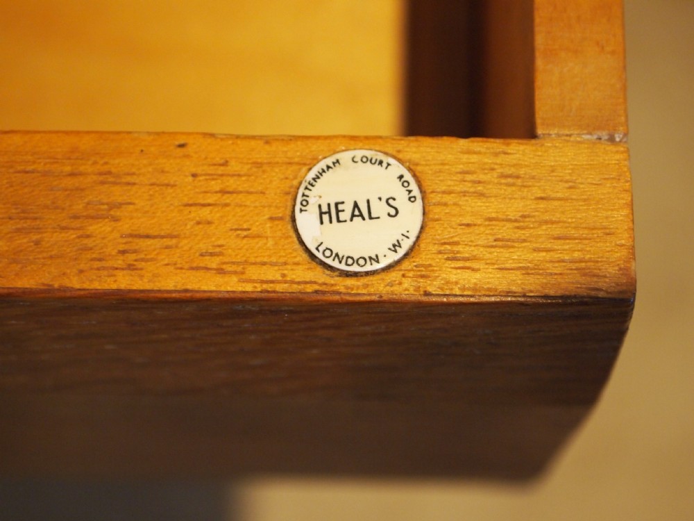 Desk Heals of London Oak c1930 View IV