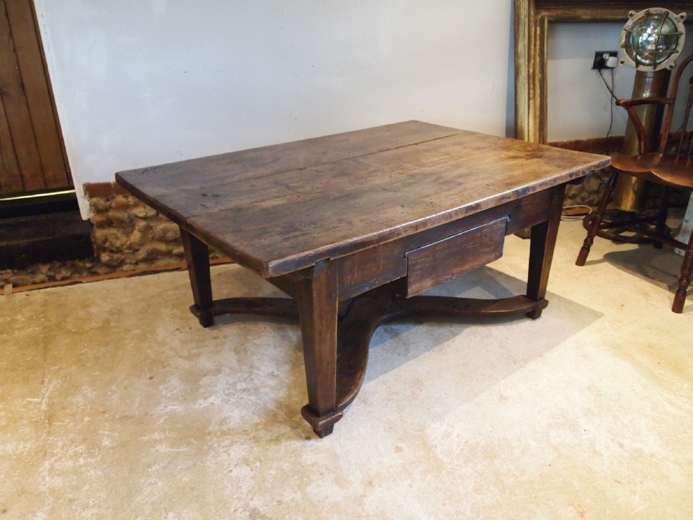 Table coffee table low table stunning French Walnut c1850 View II