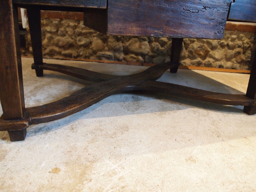 Table coffee table low table stunning French Walnut c1850 View XII