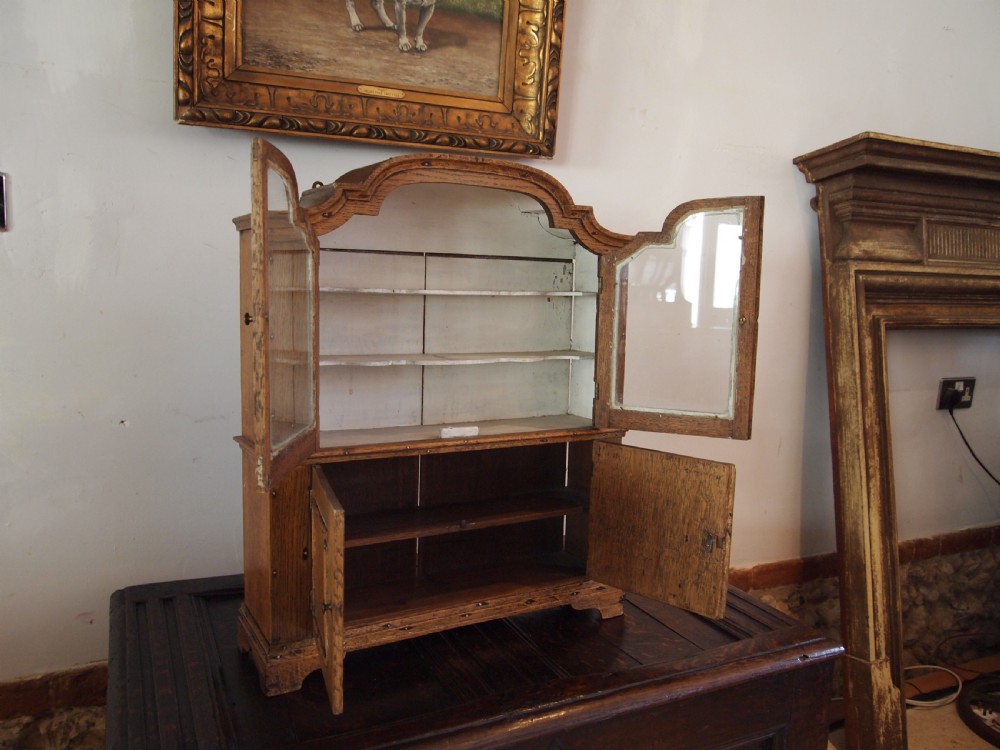 Rare miniature apprentice dresser Oak c1880 View V