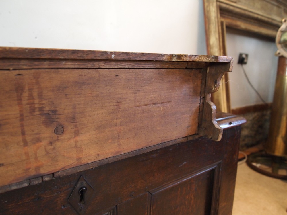 Rare miniature apprentice dresser Oak c1880 View VII