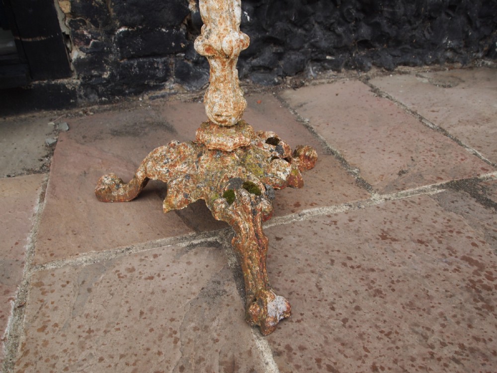 Stunning Victorian Cast iron bird bath very heavy c1880 View II