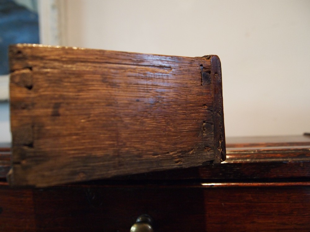 Dresser very special George II Oak sideboard c1740 View V
