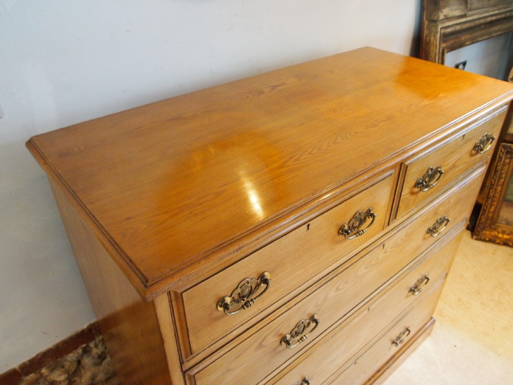 Chest of drawers rare Scottish Arts and Crafts Ash c1890 View XIV