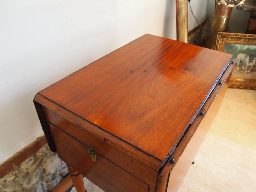 Table V rare military Campaign dressing, dining and writing table c1850 View IX