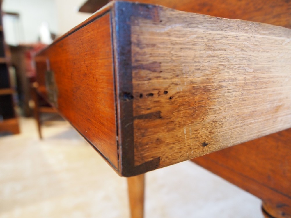 Table V rare military Campaign dressing, dining and writing table c1850 View XI