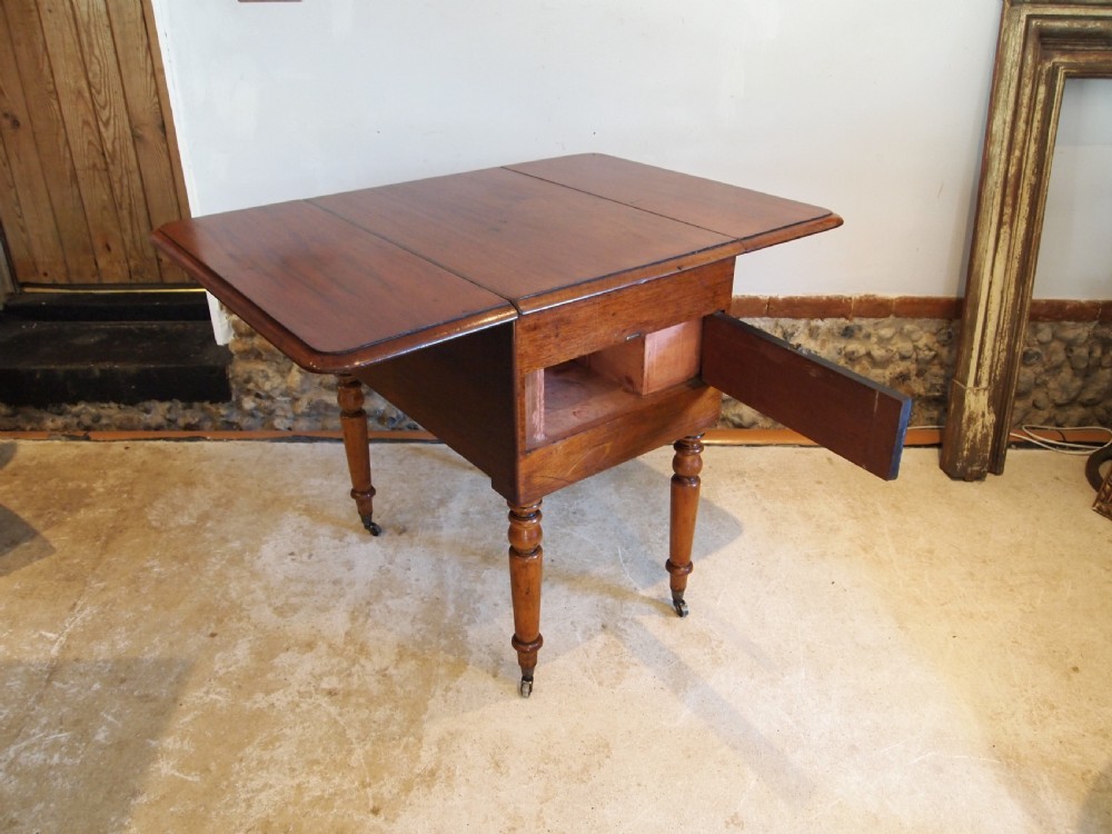 Table V rare military Campaign dressing, dining and writing table c1850 View XIII