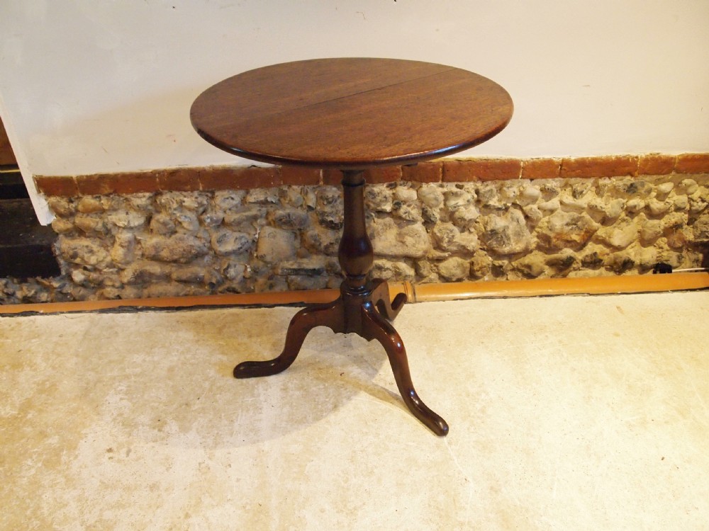 Table stunning George III Oak country wine side tilt top lamp c1770 View XI