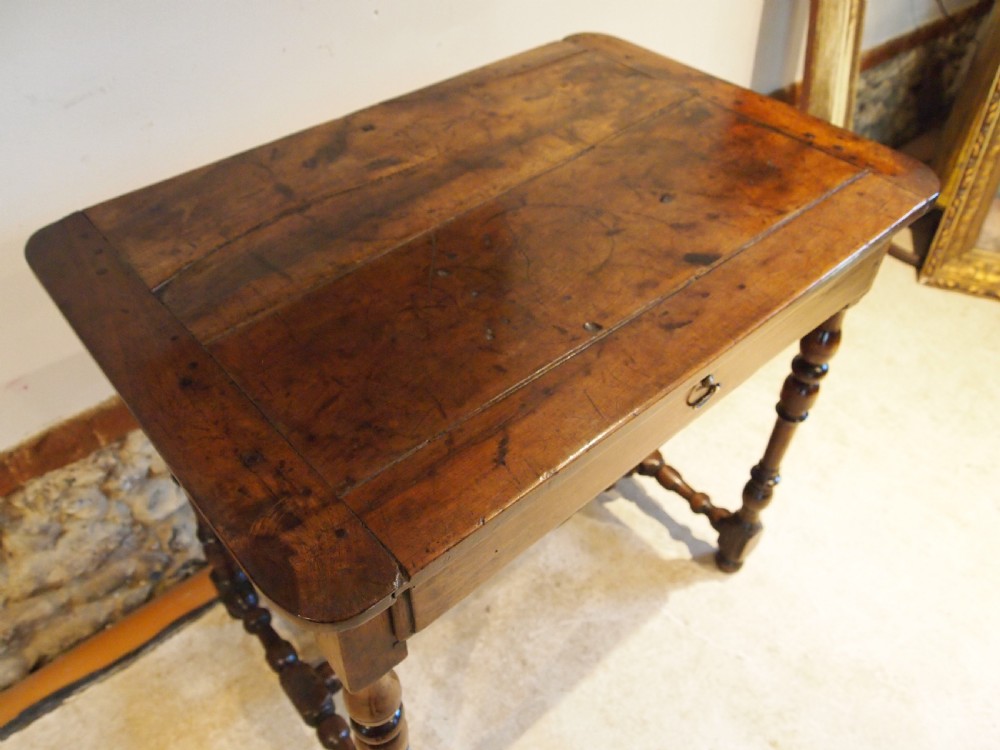 Table rare stunning 17th Century Walnut exceptional c1680 View VIII