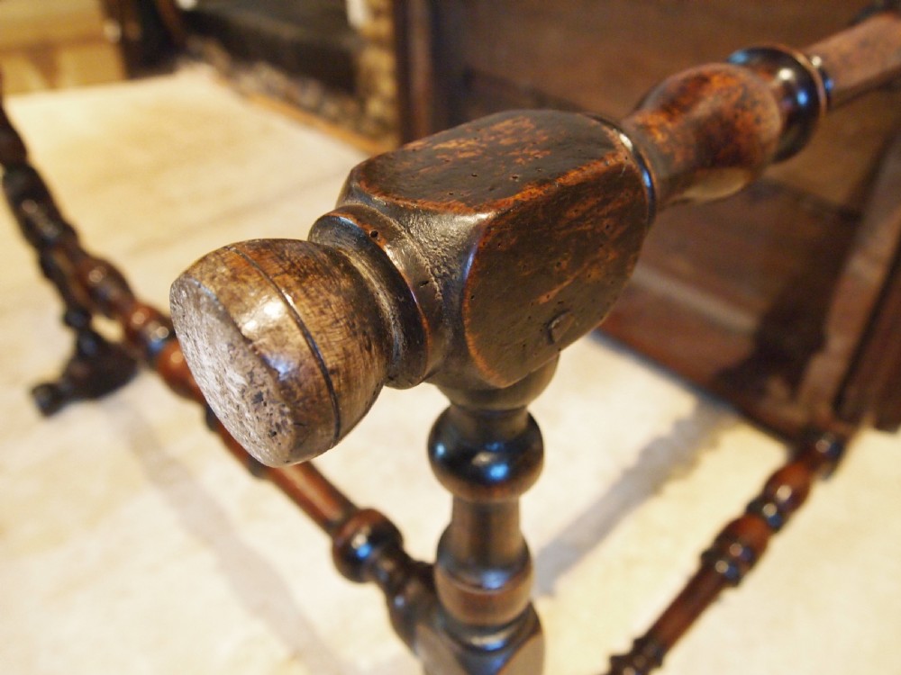 Table rare stunning 17th Century Walnut exceptional c1680 View IX