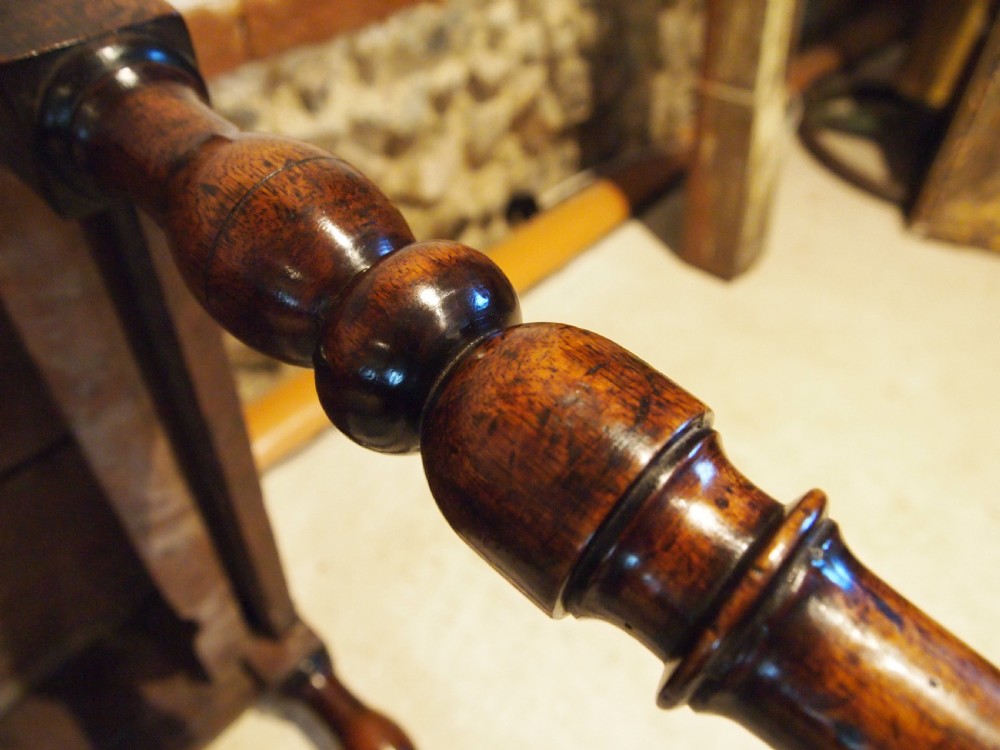 Table rare stunning 17th Century Walnut exceptional c1680 View XIV