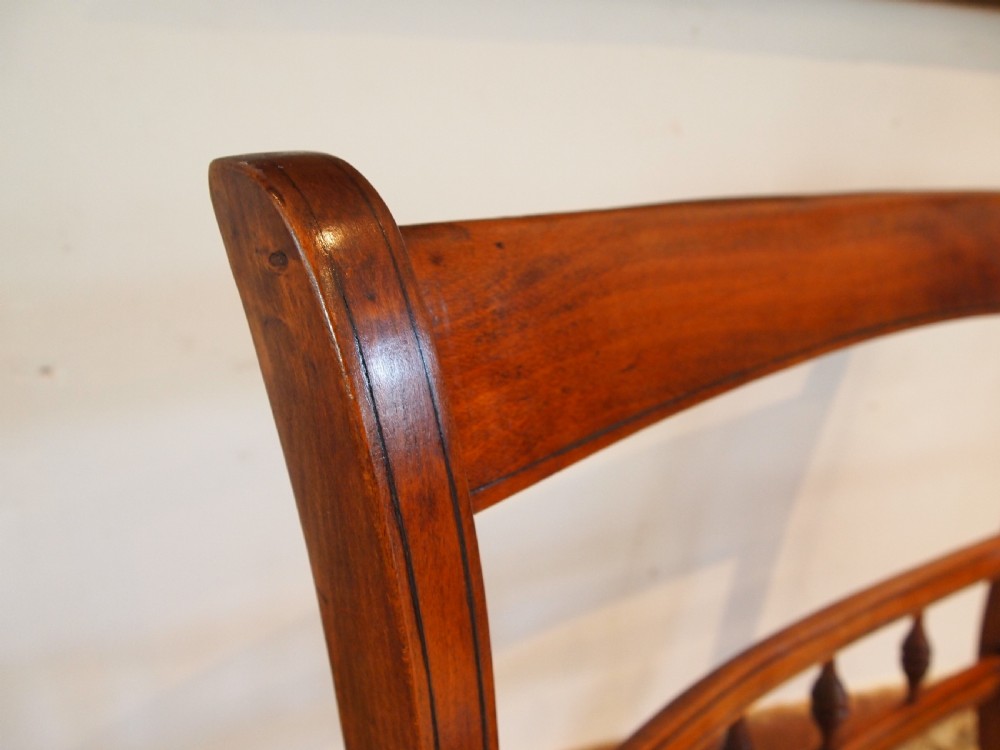 Chair very rare large East Anglian Windsor armchair c1850 View III