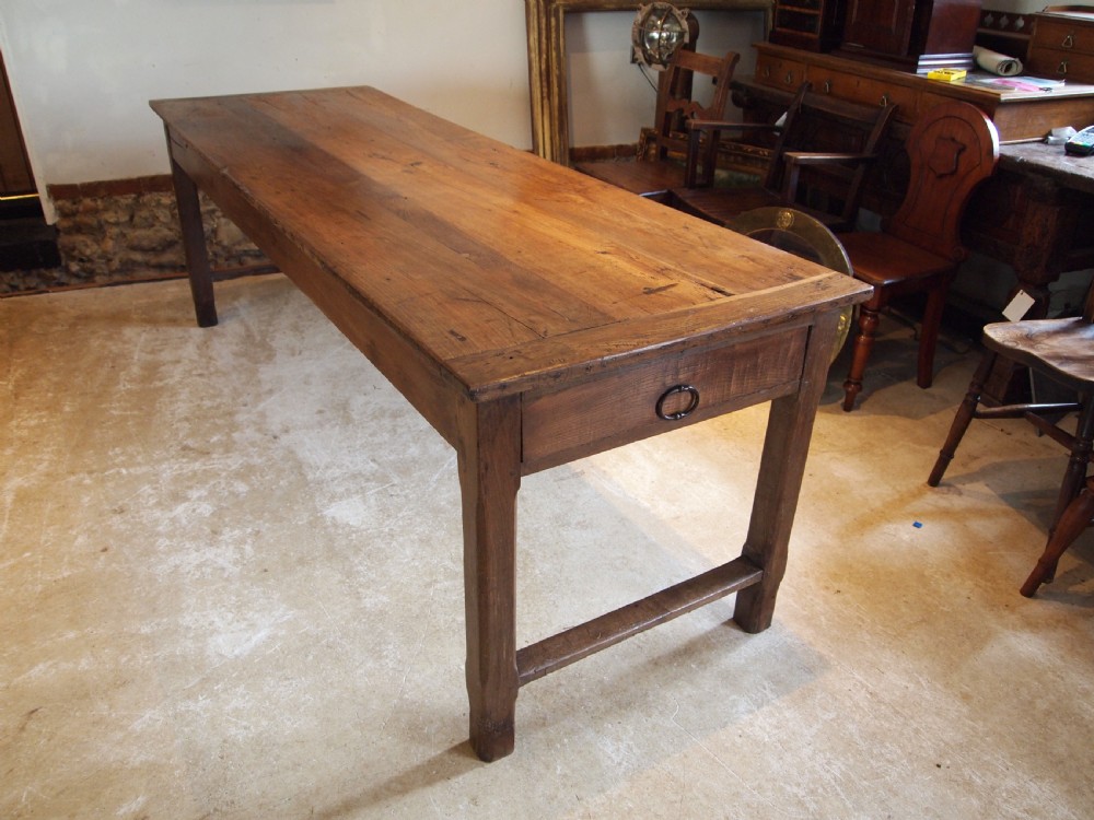 Table refectory farmhouse dining French Oak c1800