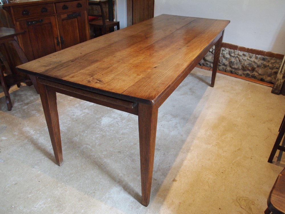 Table stunning refectory dining Victorian Oak c1880
