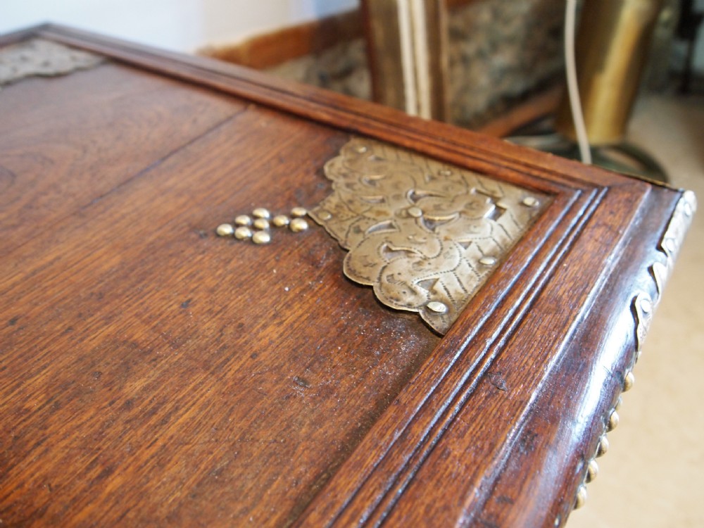 Chest trunk coffer Rare Zanzibar largest size c1870 View VIII