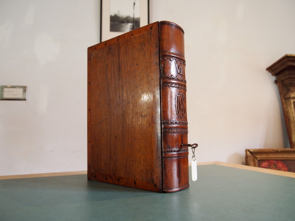 Coin collectors cabinet rare book design Victorian Oak & Walnut c1870 View XVI