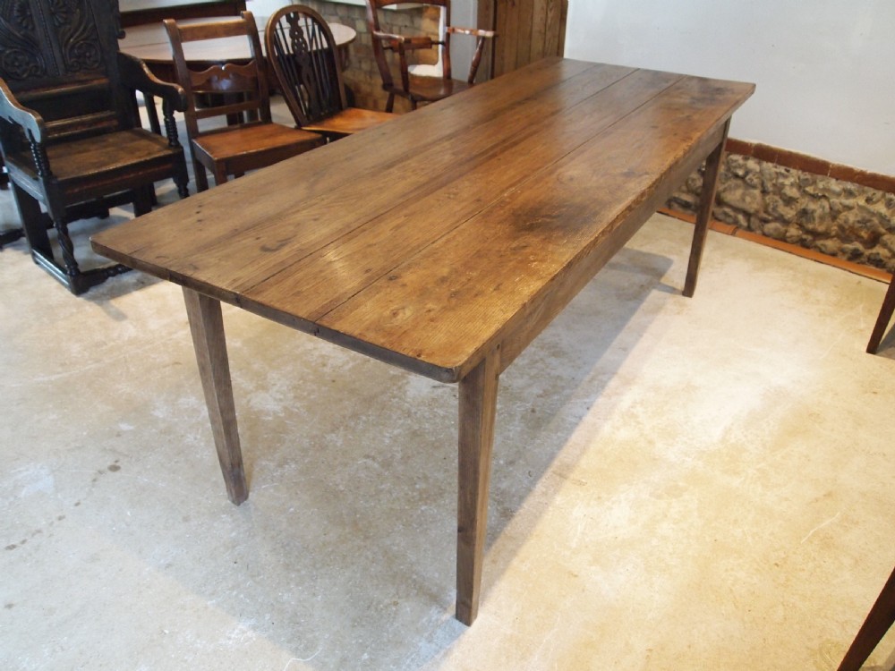 Table refectory French Oak dining farmhouse c1840