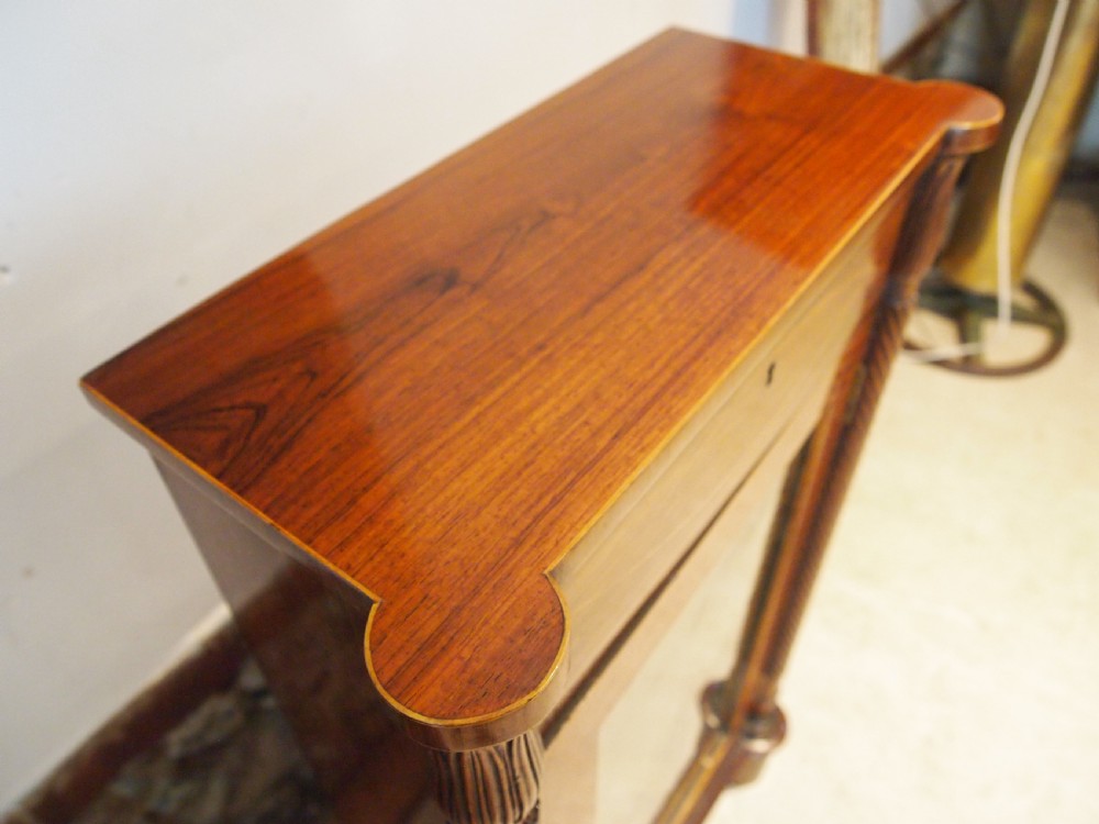 Wow outstanding pair of Edwardian Rosewood pier cabinets c1900 View II