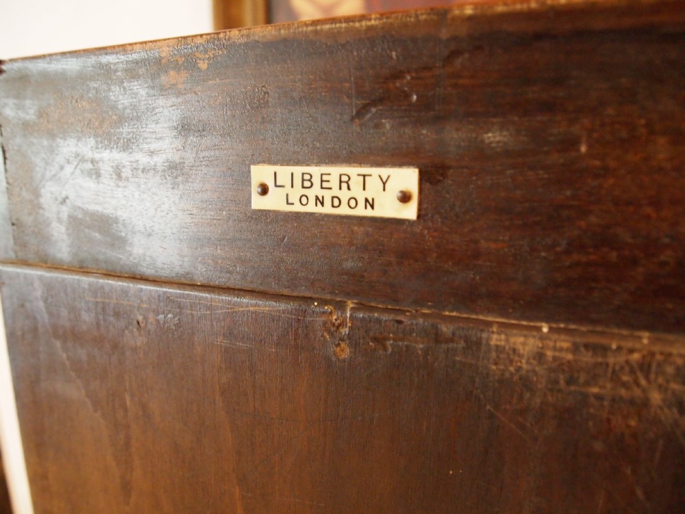 Bookcase Arts & Crafts Liberty & Co Caxton Walnut c1907 View V